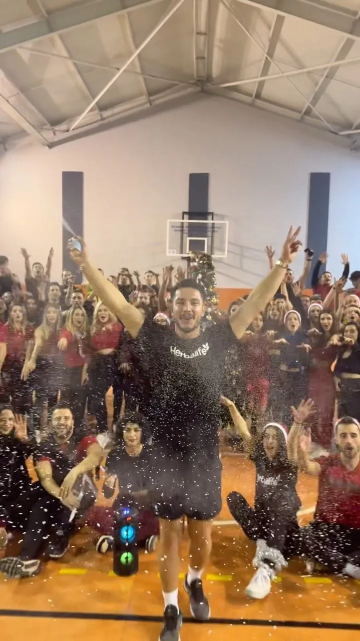 Yılbaşı Fit Club etkinliğinde kalabalık