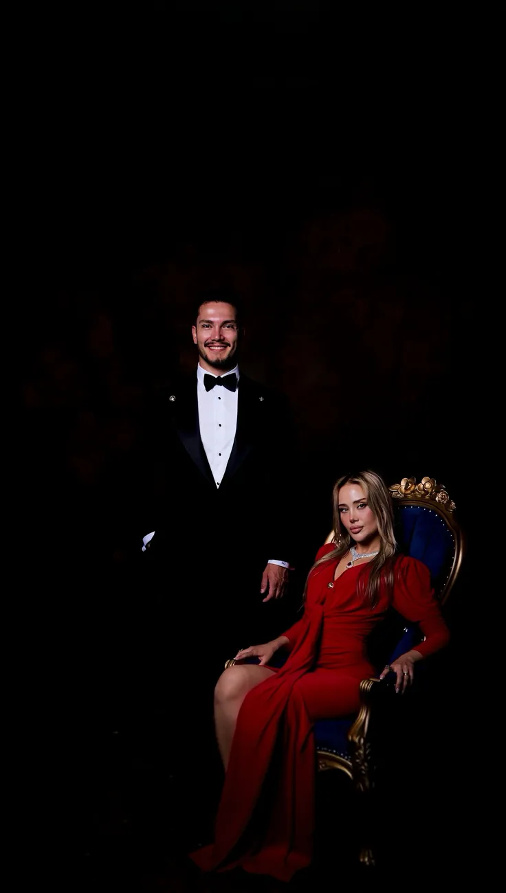 Los Angeles'ta gala gecesinde Ali Can ve eşi Gonxha